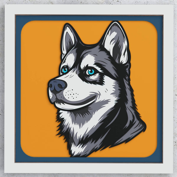 Husky Shadow Box v2. File for cutting