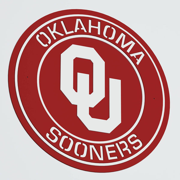 Oklahoma Sooners Logo Layered Design for cutting