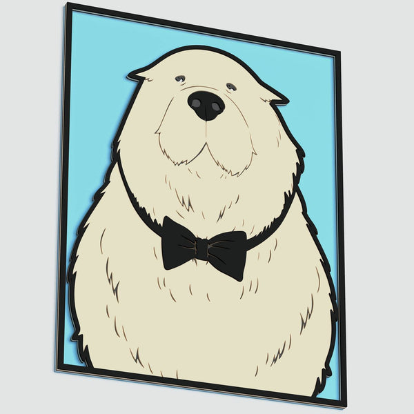 Mr. Bond (Spy x Family) Layered Design for cutting