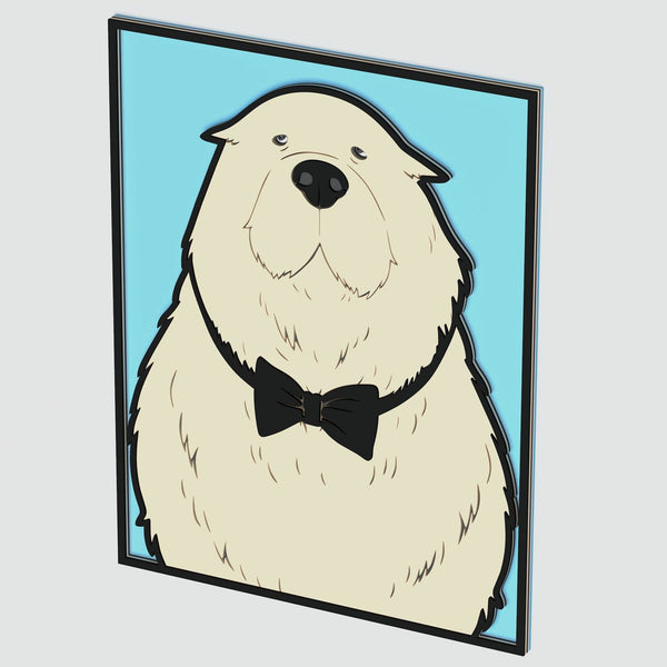 Mr. Bond (Spy x Family) Layered Design for cutting