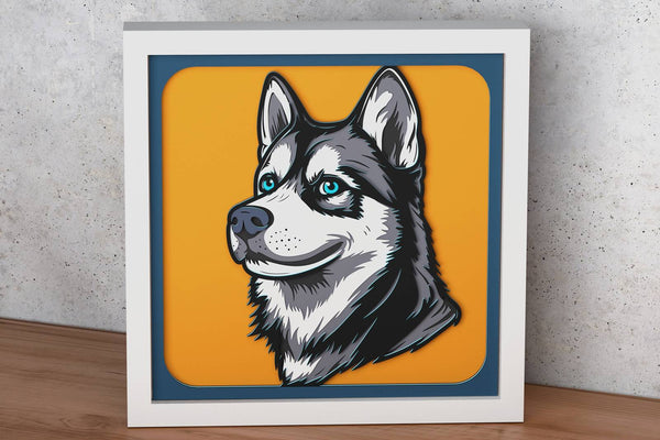 Husky Shadow Box v2. File for cutting