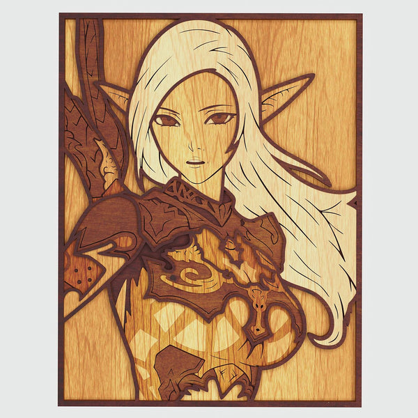 Dark Elf (Lineage) Layered Design for cutting
