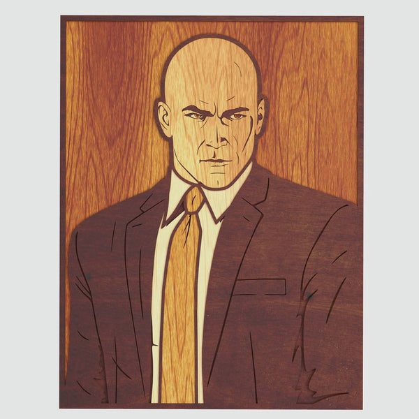 Agent 47 (Hitman) Layered Design for cutting