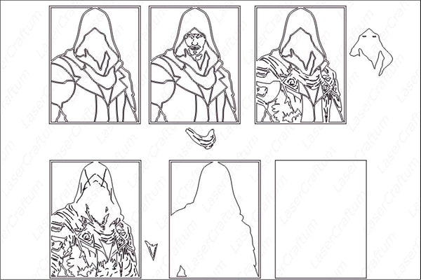 Assassin Layered Design for cutting