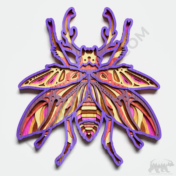 Beetle Layered Design for cutting