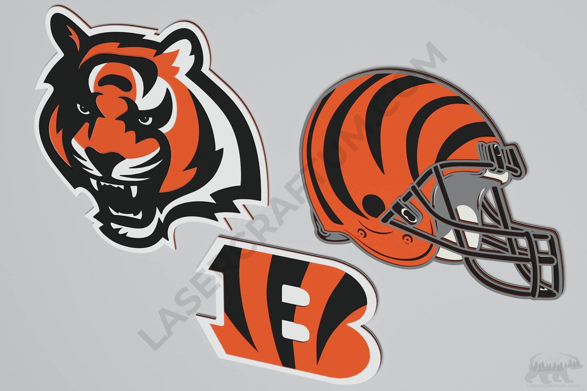 Cincinnati Bengals Tiger Logo SVG Cut File - Free Sports Logo Downloads