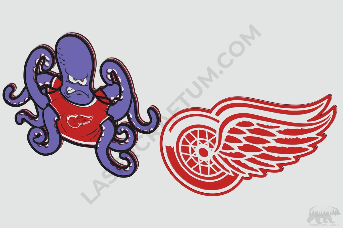 Detroit Red Wings Logo SVG - Free Sports Logo Downloads