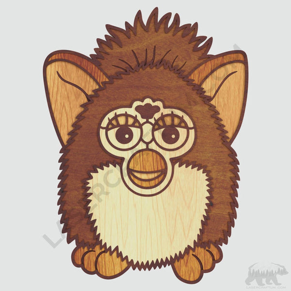 Furby Layered Design for cutting