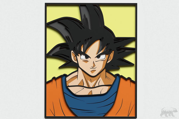 Goku v2 Layered Design for cutting