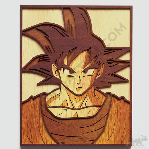 Goku v2 Layered Design for cutting