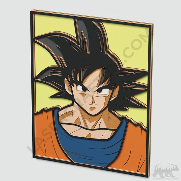 Goku v2 Layered Design for cutting