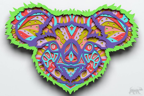 Koala Layered Design for cutting