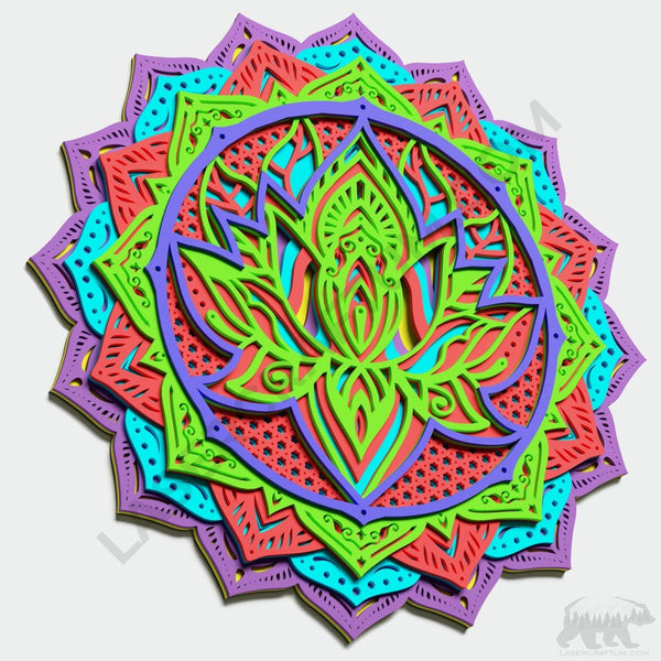 Lotus Layered Design for cutting