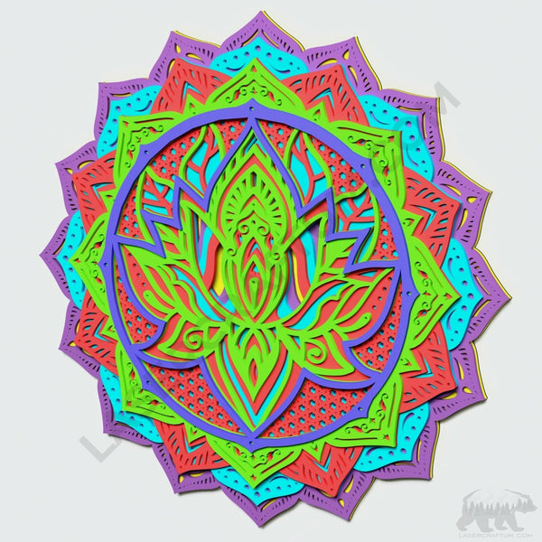 Lotus Layered Design for cutting