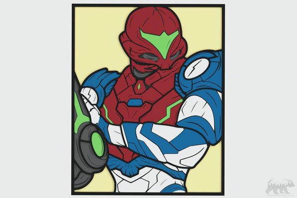 Metroid Layered Design for cutting