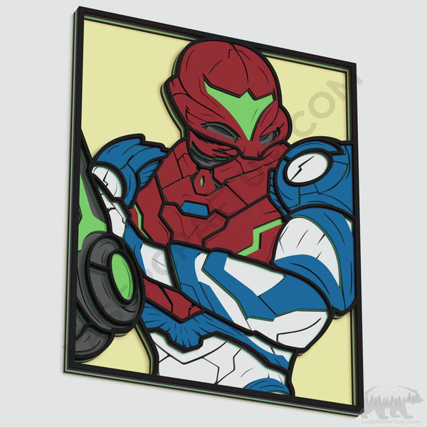 Metroid Layered Design for cutting