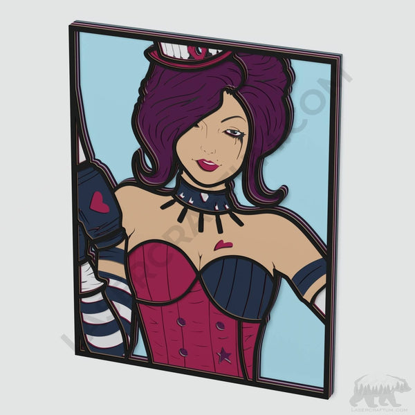 Moxxi Layered Design for cutting