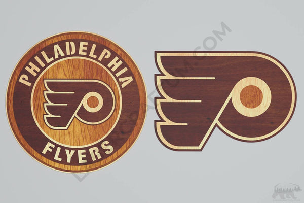 Philadelphia Flyers Layered Design for cutting