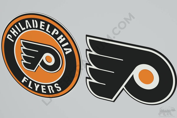 Philadelphia Flyers Layered Design for cutting