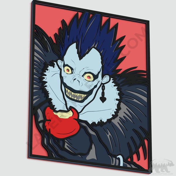 Ryuk (Death Note) Layered Design for cutting