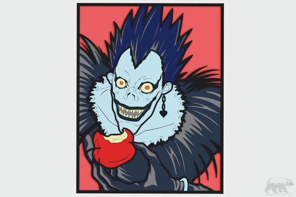 Ryuk (Death Note) Layered Design for cutting