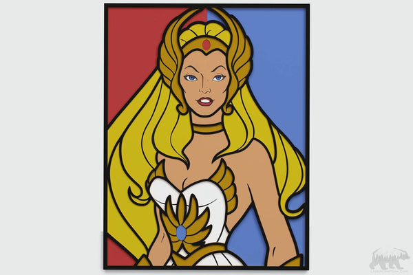 She-Ra Layered Design for cutting