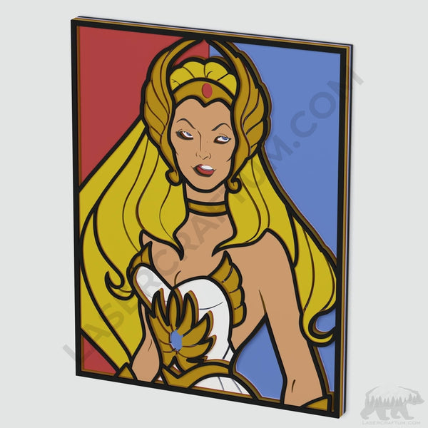 She-Ra Layered Design for cutting
