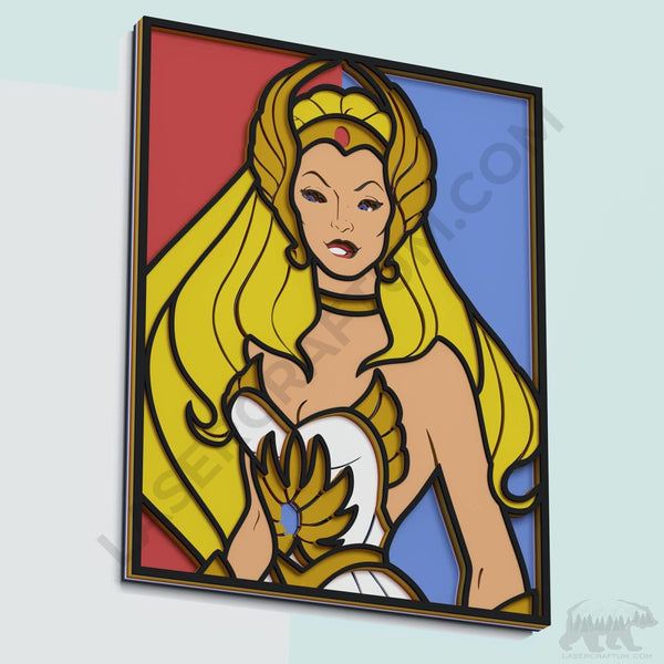 She-Ra Layered Design for cutting