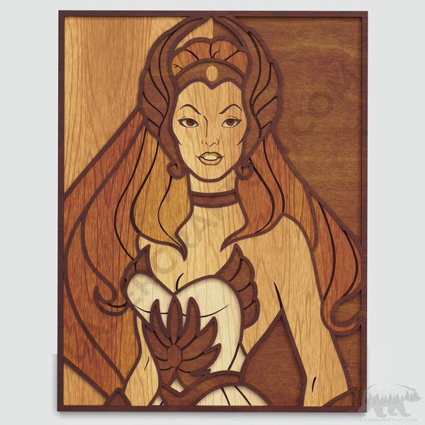 She-Ra Layered Design for cutting