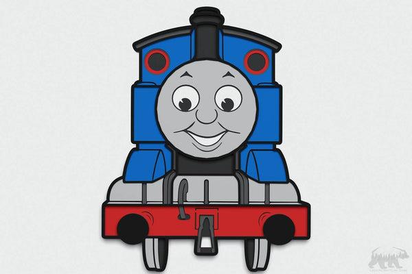 Thomas the Train Layered Design for cutting