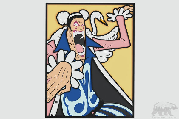 Bon Clay (One Piece) Layered Design for cutting