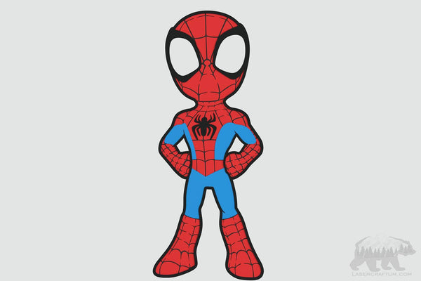 Spidey Layered Design for cutting