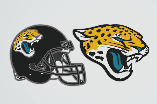 Jacksonville Jaguars Layered Design for cutting