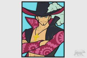 Mihawk Dracule Layered Design for cutting