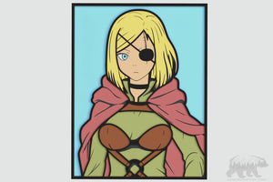 Alicia (Clevatess) Layered Design for cutting
