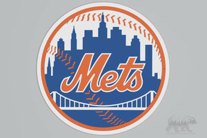 New York Mets Layered Design for cutting