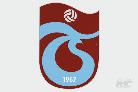 Trabzonspor Logo Layered Design for cutting