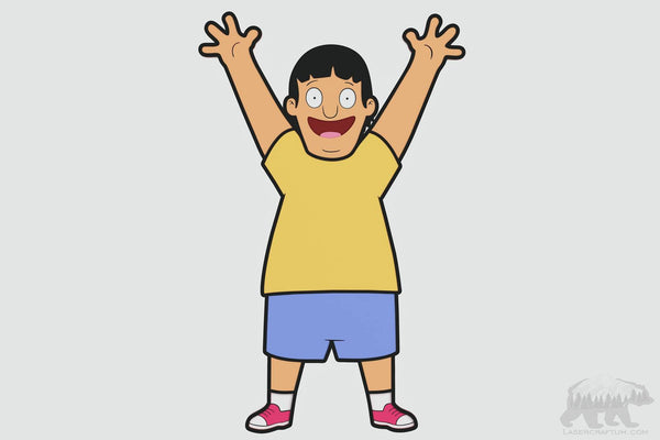Gene (Bob's Burgers) Layered Design for cutting
