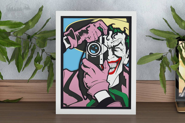 Joker Shadow Box. File for cutting