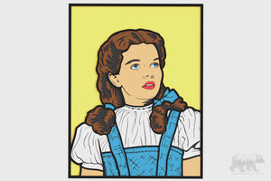 Dorothy (Wizard of Oz) Layered Design for cutting