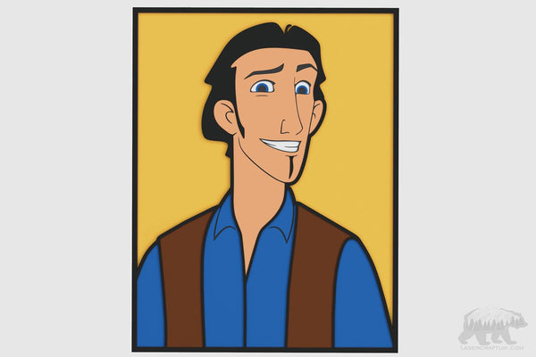 Tulio (The Road to El Dorado) Layered Design for cutting