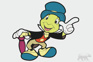 Jiminy Cricket Layered Design for cutting