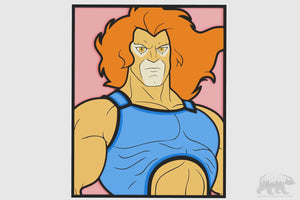 Lion-O (Old Vrsion) Layered Design for cutting