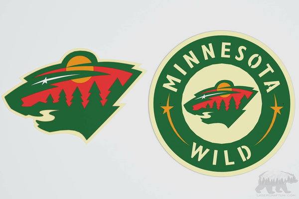 Minnesota Wild Layered Design for cutting