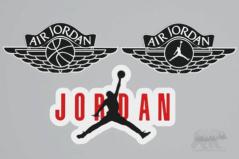 Jordan Logo Layered Design for cutting