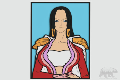 Boa Hancock (One Piece) Layered Design for cutting