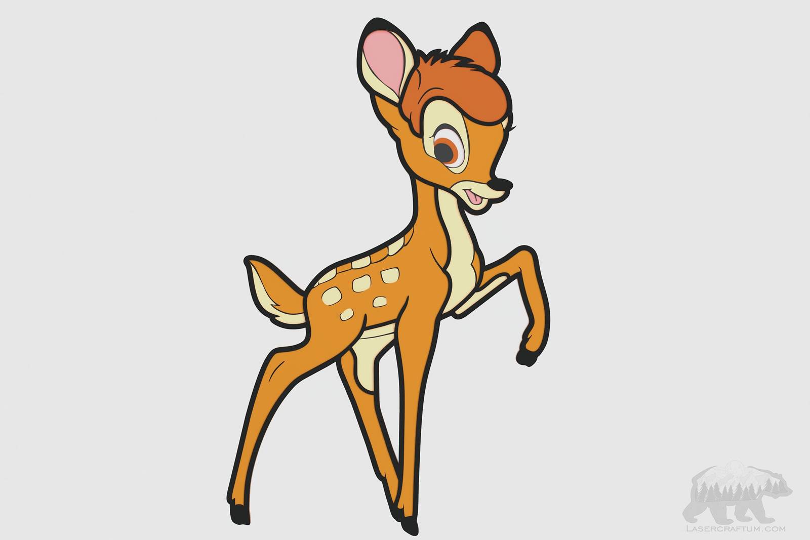 Bambi Layered Design for cutting