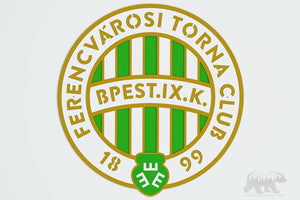 Ferencvárosi TC Logo Layered Design for cutting