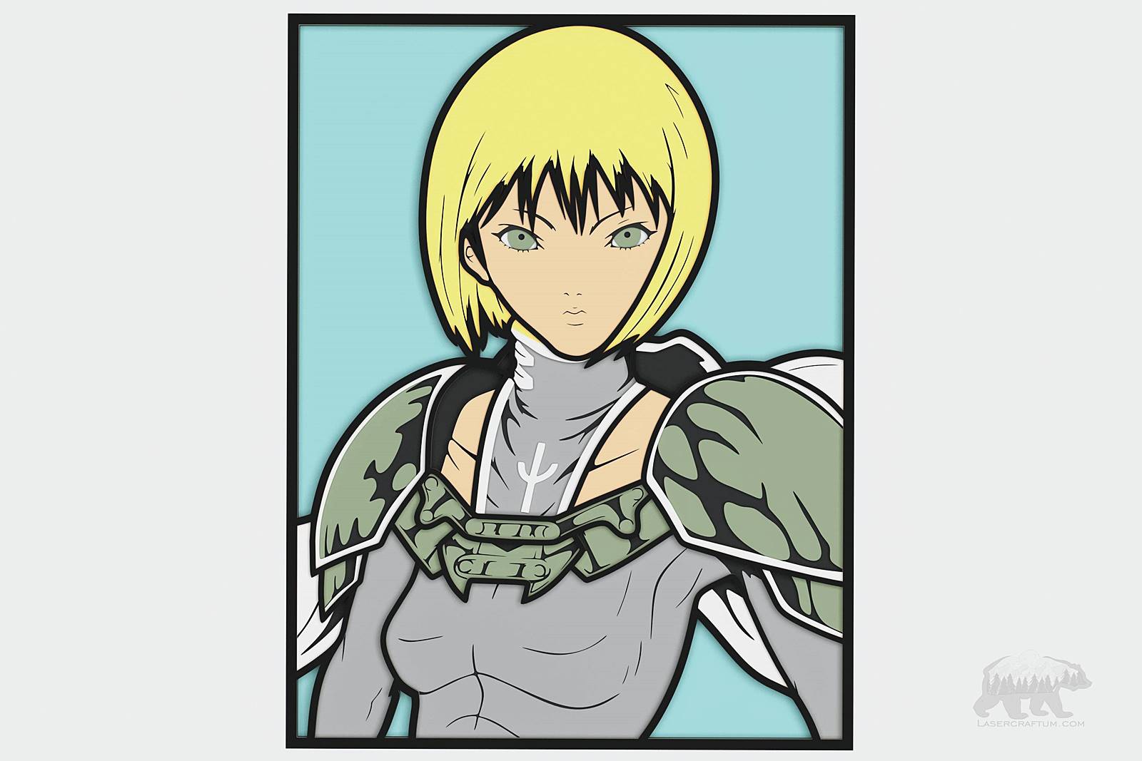 Clare (Claymore) Layered Design for cutting