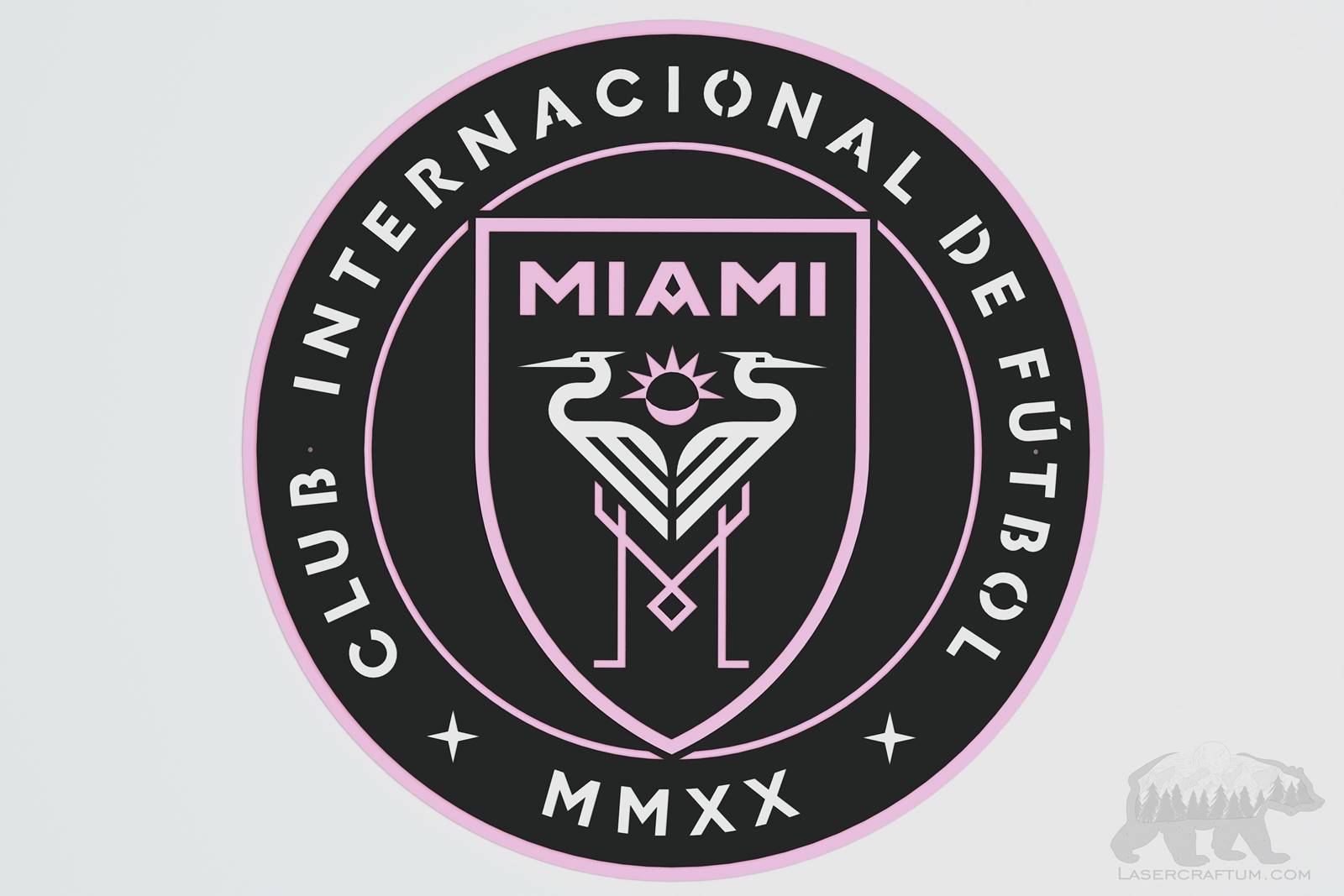 Miami FC Logo Layered Design for cutting